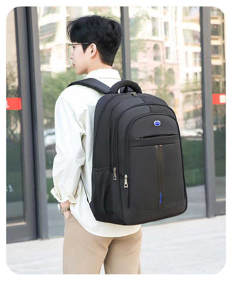 New backpack men's large capacity multi-layer commuter computer backpack Student backpack travel backpack 2025s hot