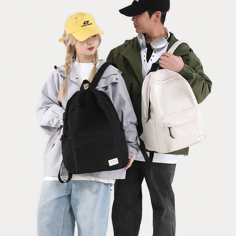 Backpack female simple leisure travel backpack junior high school students backpack men's and women's fashion trend backpack