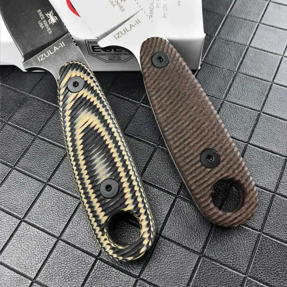 ESEE Izula Jungle Fixed Blade D2 Blade G10 Handle Outdoor Survival Tactical Camping Knife EDC Hunting Rescue Cutting Tool Y250329