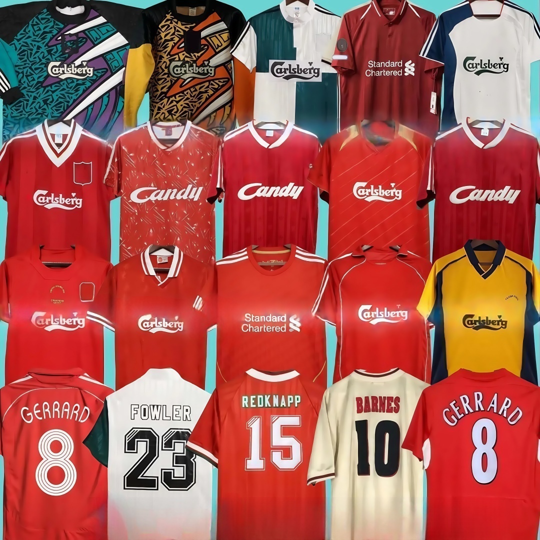 2005Retro Lliverpolf fc Soccer Jerseys Gerrard Smicer Alonso 10 11 Football Shirts 93 95 96 97 98 FOWLER TORRES 82 89 91 Maillot 85 86 Kuyt Keane 06 07 08 09 SUAREZ999