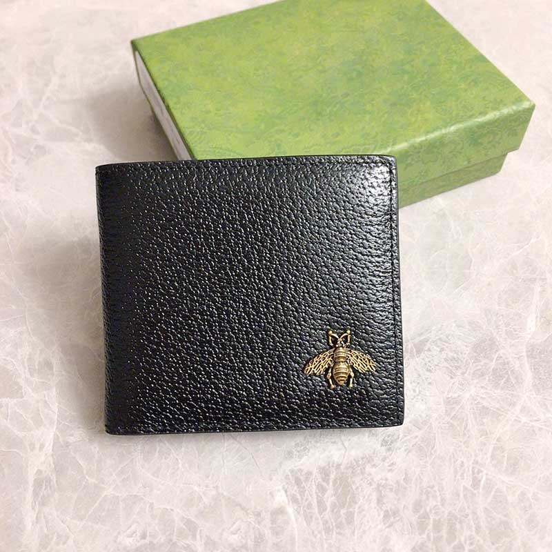 Men Designer wallet women card holder genuine leather short wallet top mirror quality purse Canvas and leather pocket organizer