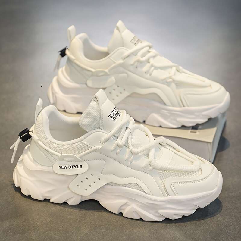 desinger shoes mens sneaker trendy Thick Soled Retro Dad Comfortable Soft Soled Non-Slip Wear-Resistant Casual Street Shoes for All Seasons