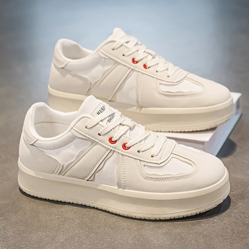 Free shipping Sneakers men casual shoes sports shoes thick soled retro loafers comfortable fashion