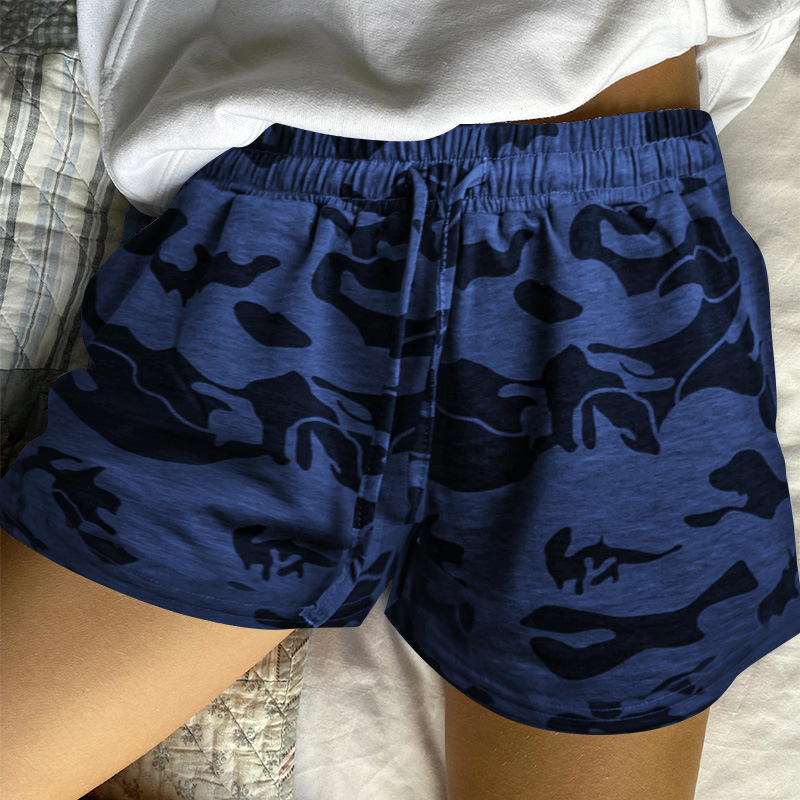 Top quality Brand High Quality New Style Free Delivery Designer Bag 2025 New Summer Printed Stretch Women's Casual Pocket Camouflage Shorts