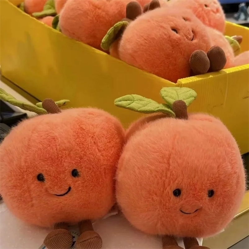 Fruits Peach With Kawaii Doll Smiling Face Fruit Figured Cosplay Cushion Sofa Decor Kids Birthday Gifts 250328 - view 6