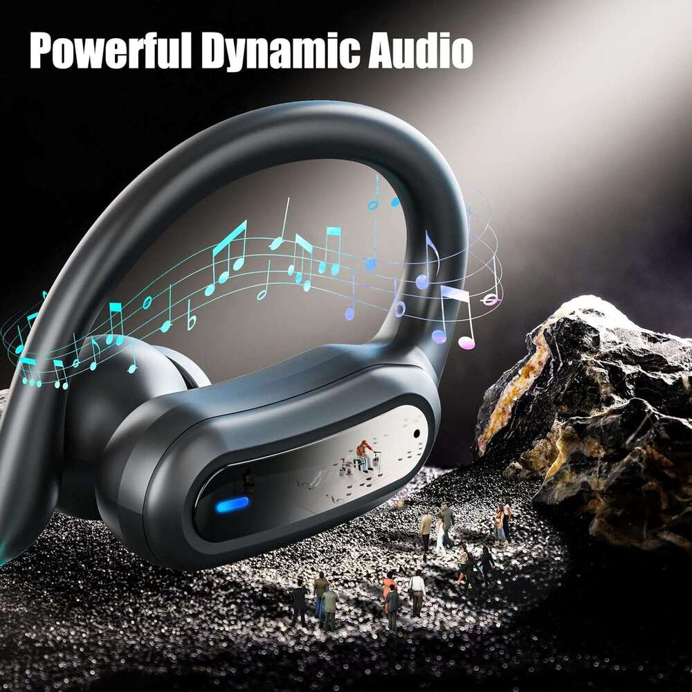 TRAUSI Earbuds, Bluetooth 5.4 Headphones, True Wireless Stereo Earphones with IPX7 Waterproof, Noise Cancelg Mic, Fast Charging and Comfort Fit Ear Bu