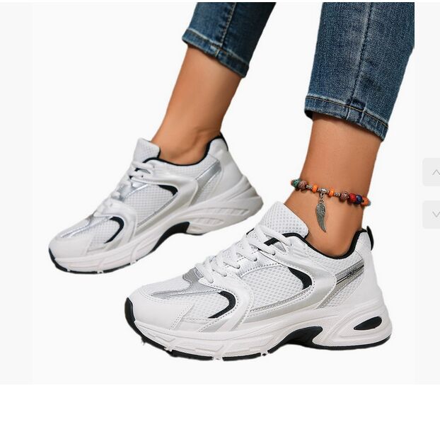 Dress Shoes Casual Men Women Sports Shoes Breathable Mesh Low Cut Lace-up Leisure Sneakers Unisex Zapatos Trainers Size 36-45