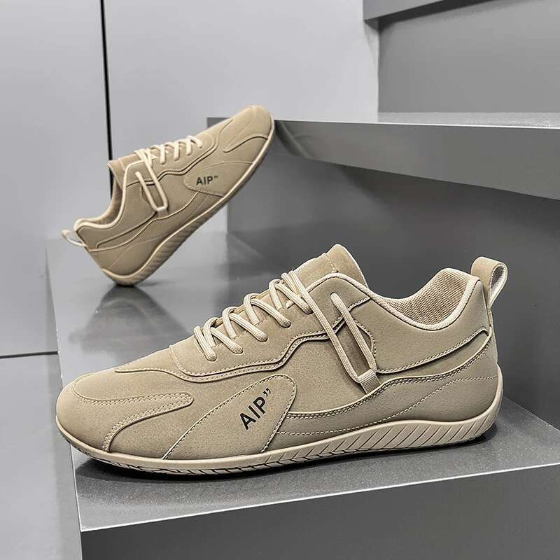 Designer Shoes 2025 Spring Sports Shoes Khaki Anti Slip Men's Lace Up Summer Walking Full Matching Outdoor Multifunctional Men's Casual Shoe