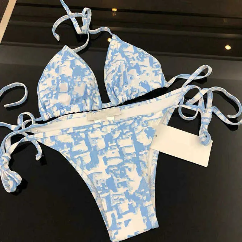 Women Sexy Designers Bikinis Sets Clear Strap Shape Swimsuits Ladies Bathing Suits Swim Wear Beach Woman Swimwears Bikini Brands Swimwear 865