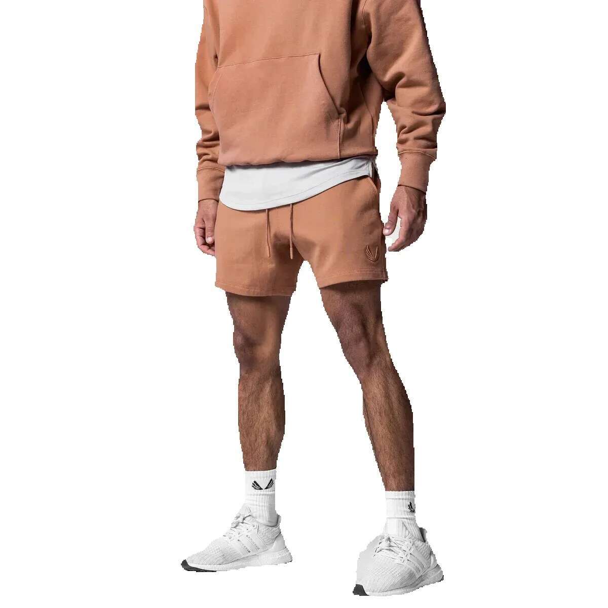Summer new embroidered Fiess gym running cotton men's sportswear training brand sports shorts
