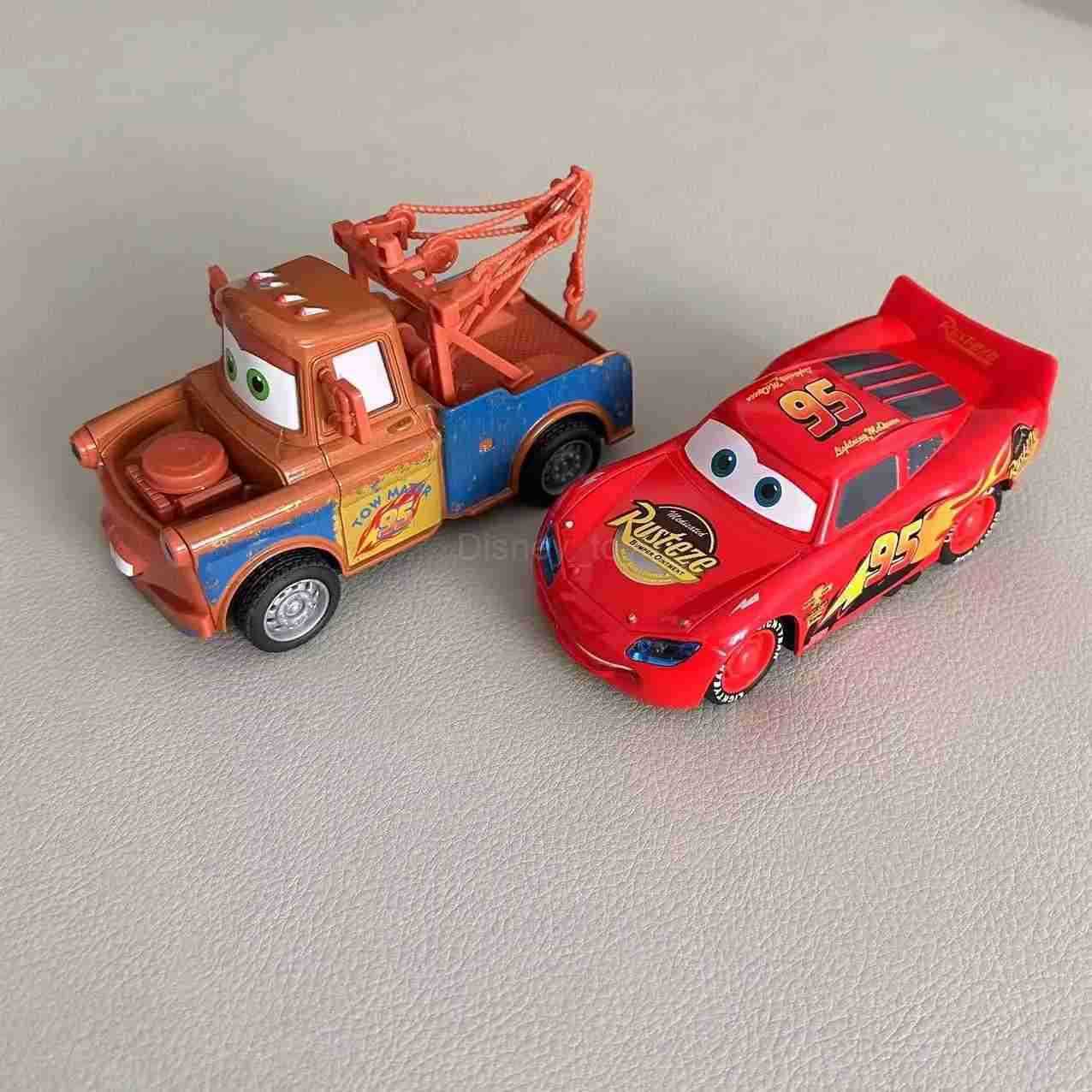 Disney Kids' Gift: Series Cars Interactive Pull-Free Wheel Lights Up Classic Characters