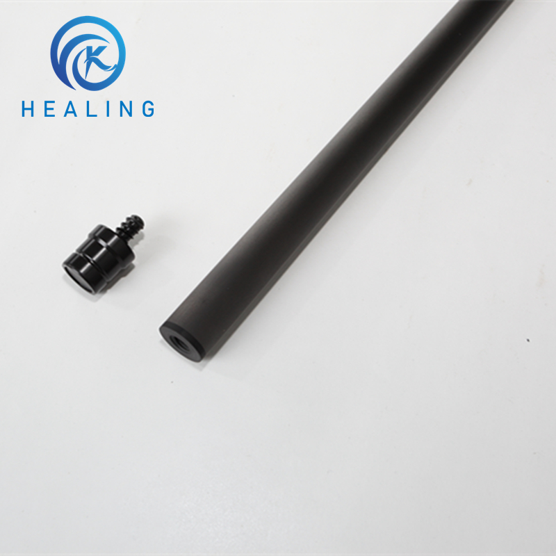Carbon fiber Shaft Black Technology Billiard Club Forelimb Stroke 12.4mm Foam Filling Uni-loc Joint for Pool Cue Shaft Low Deflection Ultra-Smooth Eas