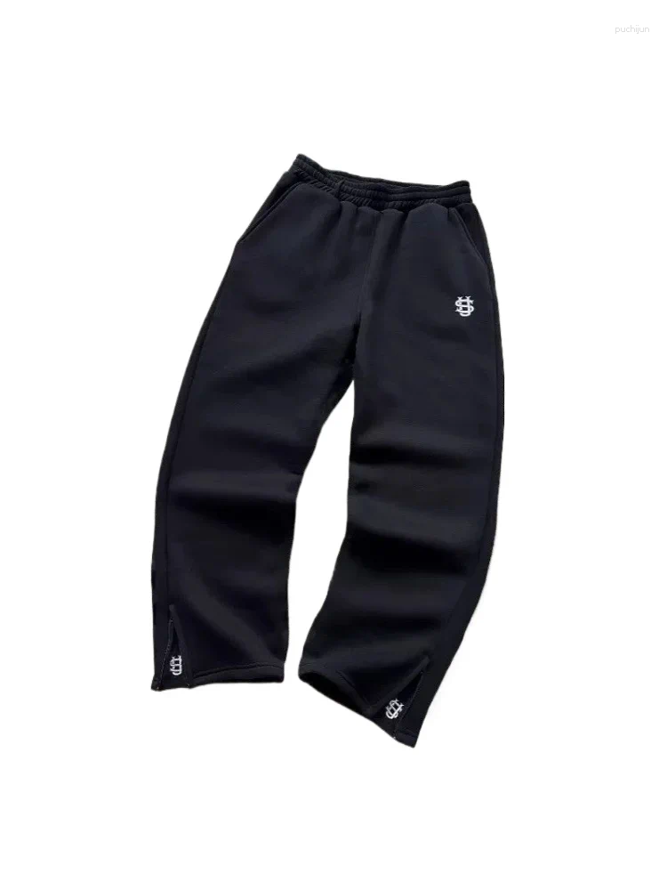 Women's Pants HOUZHOU Y2k Vintage Grey Sweatpants Women Hip Hop Casual Korean Joggers Black Harajuku Retro Oversized Embroidery Trousers Z260314