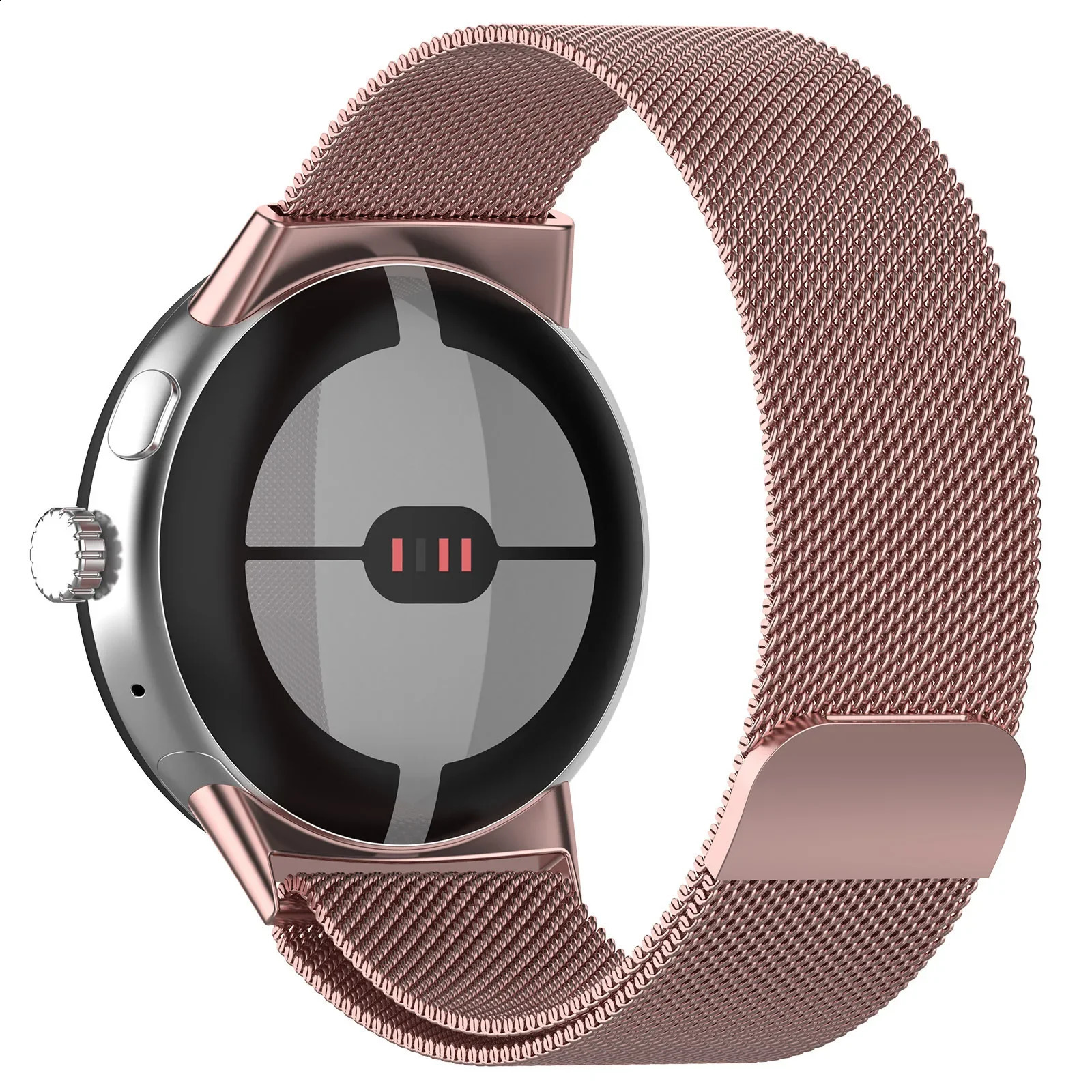 Magnetic Stainless Steel Strap For Google Pixel Watch 3 41 45mm Wristband Bracelet Replaced Correa For Google Pixel Watch 2 Band 250324