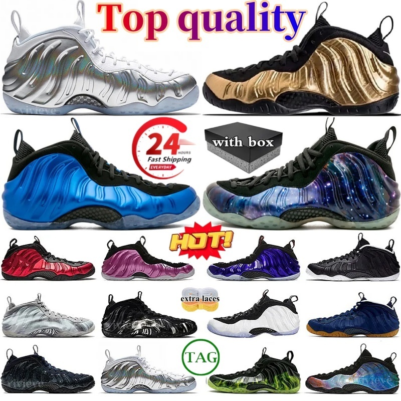 foamposits One penny Mens Basketball Shoes Galaxy Royal Metallic Red Anthracite Black Volt Chrome White ParaNorman Dream A World Men Trainers Sports sneakers
