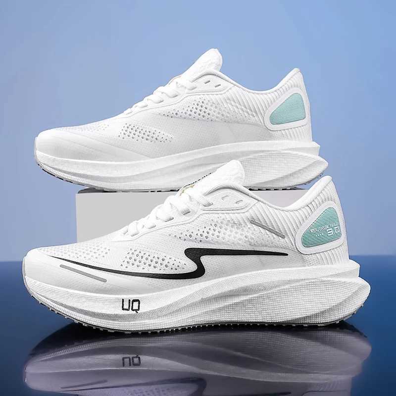 Marathon Carbon Plate Shoes Men Casual Sneakers AirCushion Gym Sport Running Shoes Cfy Hiking Athletic Sneakers Footwear M Z250411