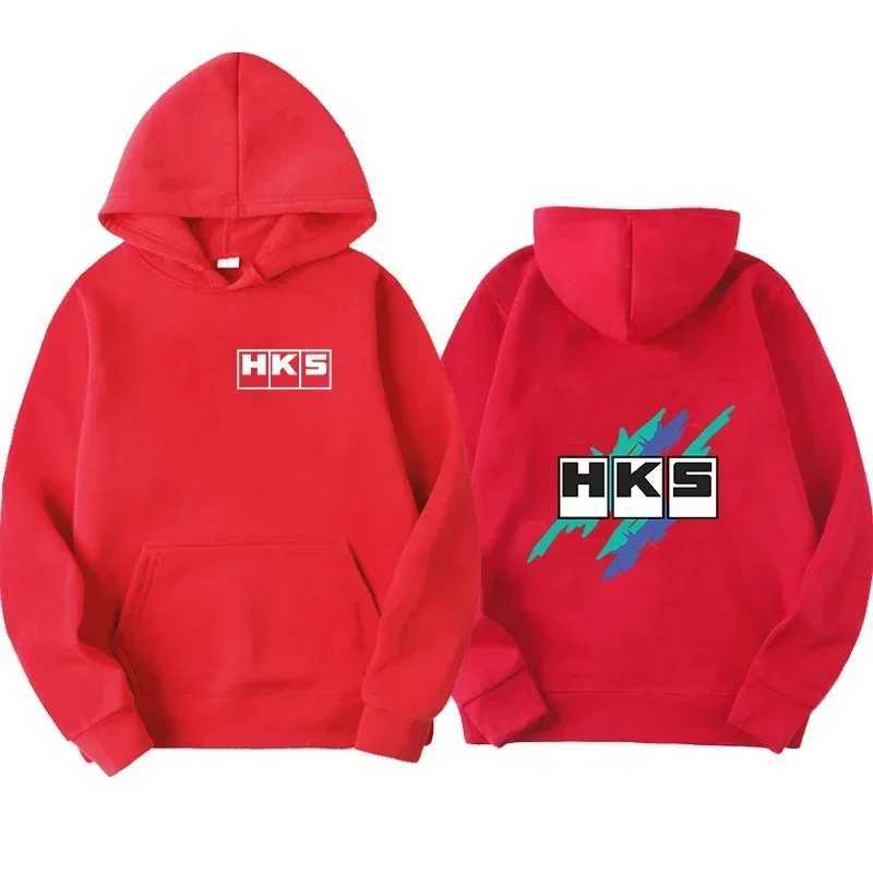 Japan JDM improves HKS Endless Car Hoodies Mens and Womens Printed Hoodies Loose Casual Hoodies Neutral Long Sleeves W250331