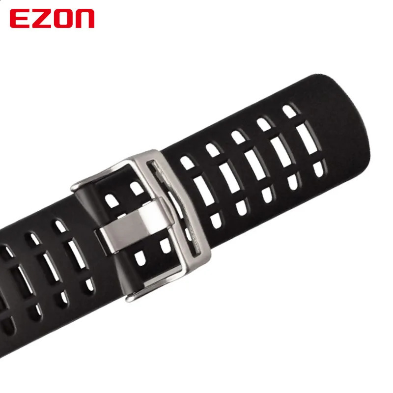 EZON Sports Watch Original Silicone Rubber Strap Watchband for L008 T023 T029 T031 G2 G3 S2 H001 H009 T007 T037 T043 250324