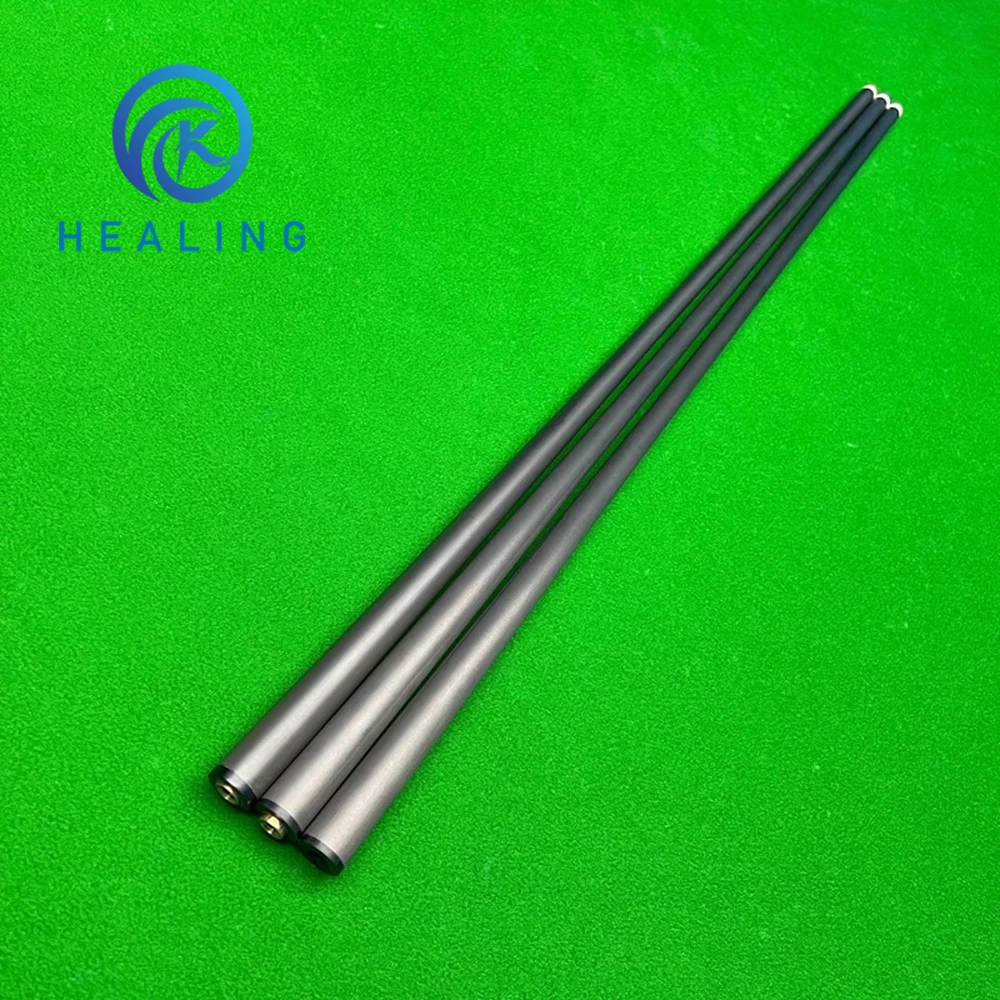 Carbon fiber Shaft Black Technology Billiard Club Forelimb Stroke 12.4mm Foam Filling Uni-loc Joint for Pool Cue Shaft Low Deflection Ultra-Smooth Eas
