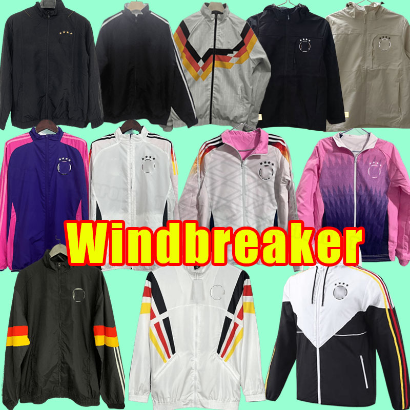 2024 germany HUMMELS soccer tracksuits KROOS GNABRY WERNER DRAXLER REUS MULLER GOTZE football shirt Men Long Sleeve Windbreaker 2025