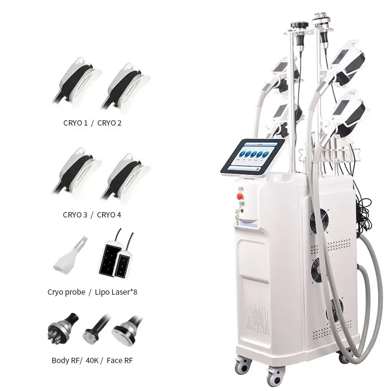 Most Effective Cellulite Removal Cryotherapy Body Weight Loss Fat Reduction 360 Degree Fat Burning Cold Body Sculpting Cryo Slimming Machine