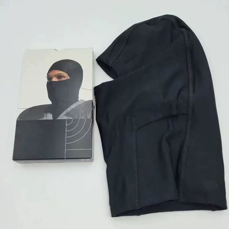 Black Sports Ski Mask Designer Outdoor Cycling Windproof Riding Mask Headgear Brand Sports Face Mask Winter Hat Bonnet Men Neck Gaiter Head with box