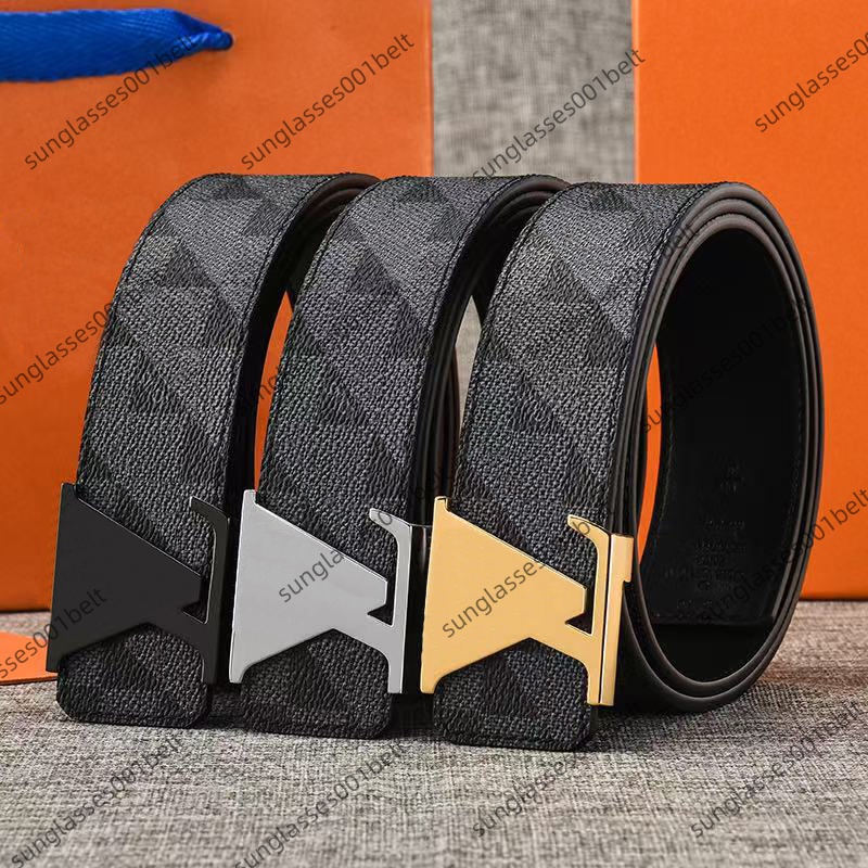 Fashion Belt Classic Men Designer Belts Womens Mens Casual Smooth Buckle Luxury Belt Waistband Width 3.8cm With box sizes 90 -125CM luxury belt for mens gurtel Gift nice