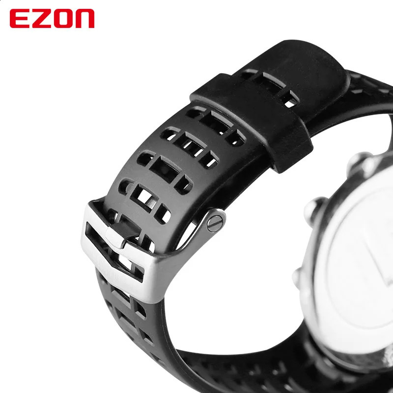 EZON Sports Watch Original Silicone Rubber Strap Watchband for L008 T023 T029 T031 G2 G3 S2 H001 H009 T007 T037 T043 250324