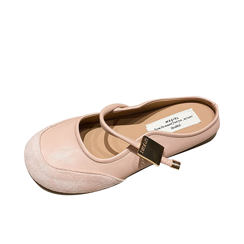 Flat bottomed slippers Designer sandal free Shipping Baotou slippers Outerwear women's travel sandals 2025