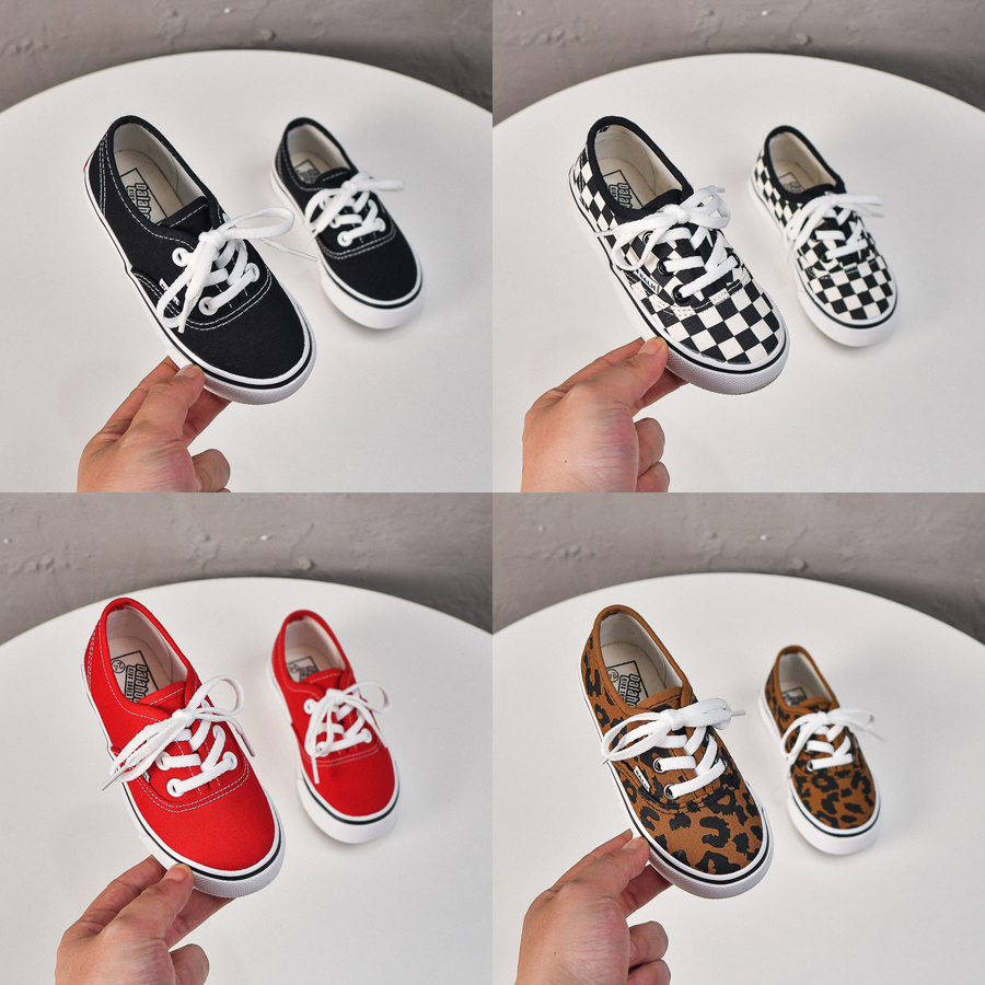 Spring/Autumn New Children Shoes Kids Leopard Canvas Shoes Umshop Colorful Korean Sneakers Boys Soft Soles Girls Shoe Zapatillas Tenis Size US4c-US4y 