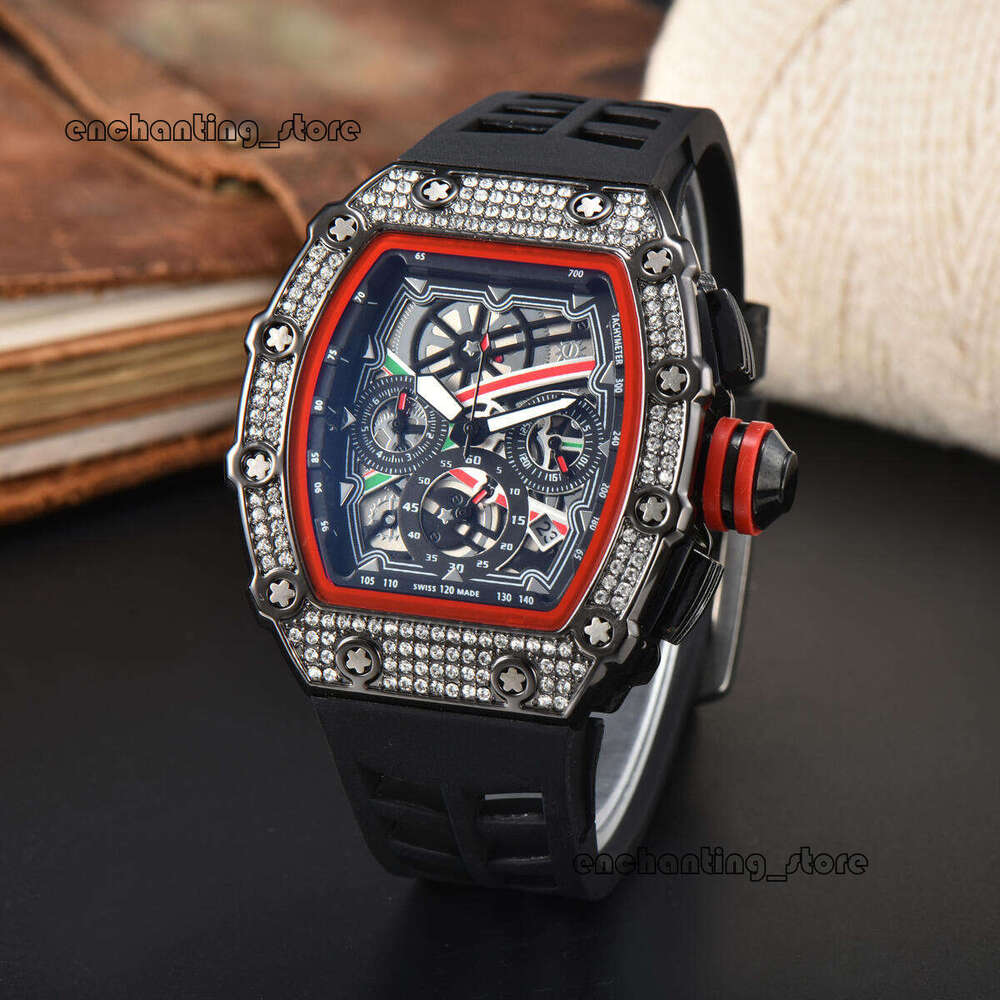 Richaly Rd Milliely Watch Luxury Mens Tonneau Watch Designer Watches Men Designer Womens Watches Miller Watch High Quality Quartz Battery Watch With Box 74 96