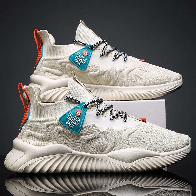 Designer Shoes Sports Shoes Spring And Summer New Styles Breathable Lace Up Men's Mesh Shoes Fashionable Casual Non Slip Outdoor Men's Baske