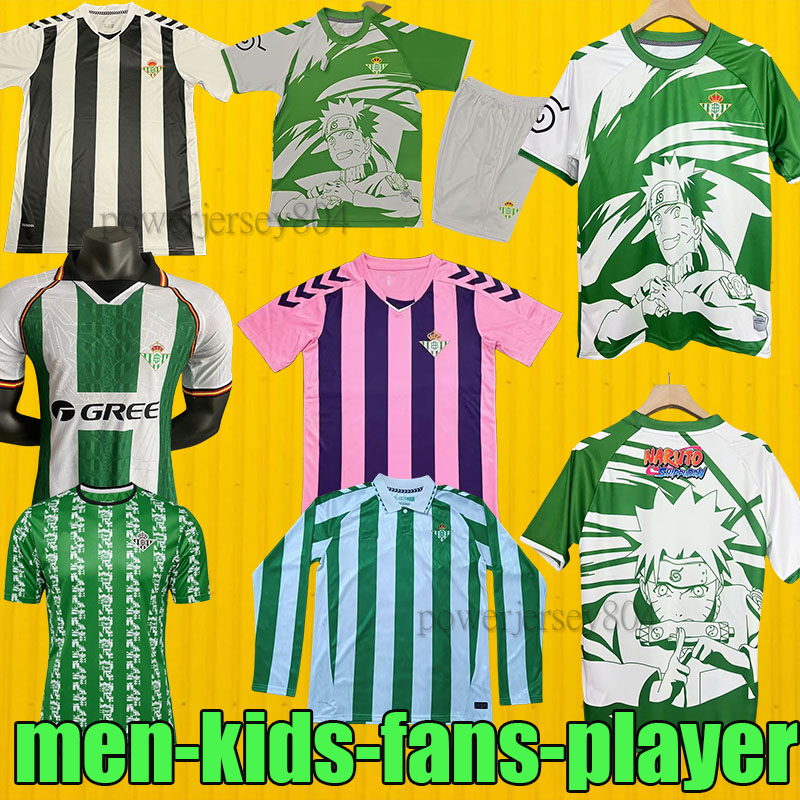 camiseta Betis Soccer Jerseys ANTONY 7 Camiseta de Futbol 25 26 Men Kids equipacion real betis 2025 football shirts VITOR ROQUE HERNANDEZ ABDE green special kit