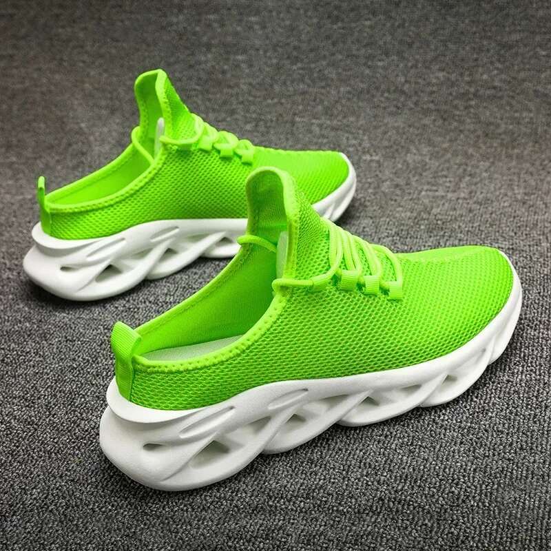 Designer Shoes Men's High Quality Lightweight Anti Slip Breathable Running Shoes Comfortable Fashionable Breathable Mesh Men's Sports Shoes