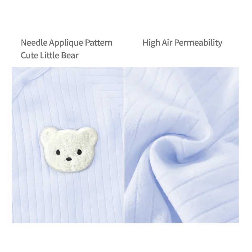 Boys and girls tight fitting clothes newborn winter Onesie clothing cotton childrens home clothing 0-6M thick spring and summer clothing Z250331