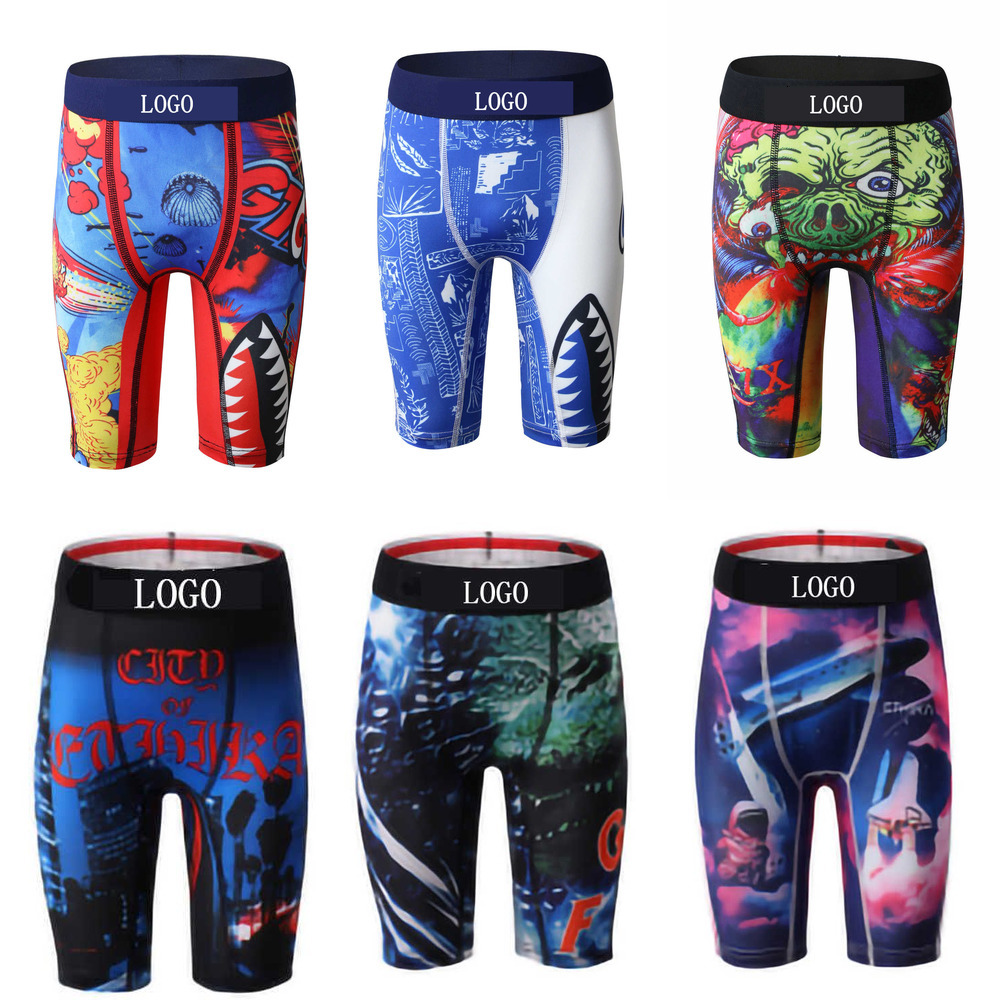 Kids Boys Underpants Beach Shorts Designer Boxer Briefs Casual Short Pants With Bag Sport Breathable Branded Male Underwear