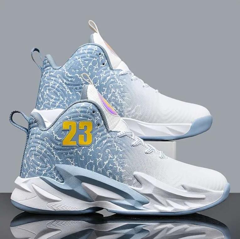 basketball breathable anti slip outdoor men's fash ionable casual neutral sports shoes walking Z 3.31-8