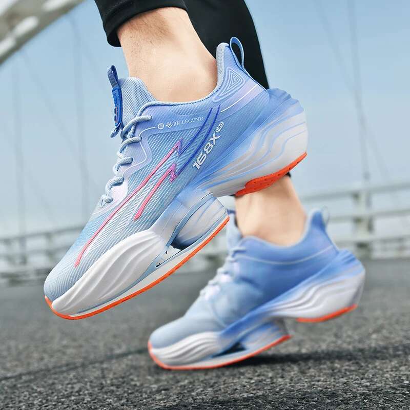 Designer Shoes New Summer High-quality Air Cushion Men's Sports Running Shoes Breathable Women's Comfortable Outdoor Men's Sports Anti 