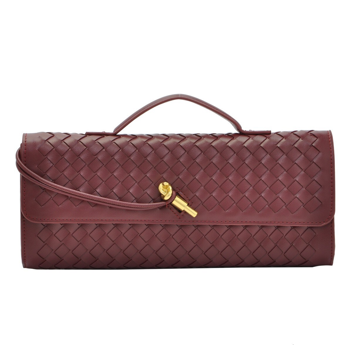 2025S New Model Hot Selg Handmade Soft Leather Stick Horizontal Square Organ Bag Solid Color Hand Held Diagonal Cross Women S Bag