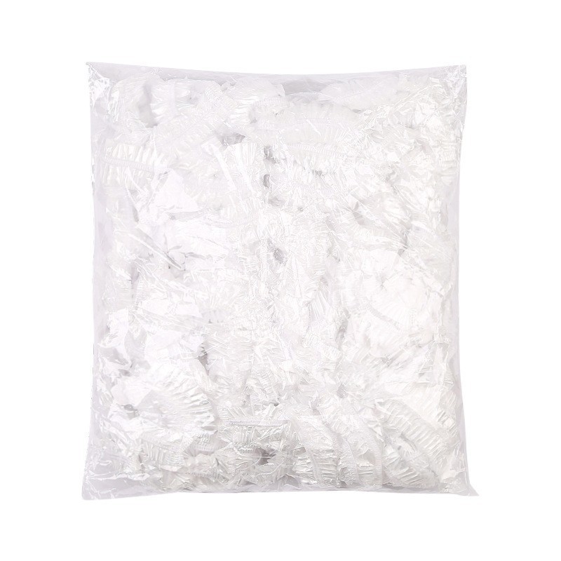 Disposable Food Cover Plastic Wrap Elastic Food Lids for Fruit Bowls Cups Caps Storage Kitchen Fresh Keeping Saver Bag 100pcs WLL2561