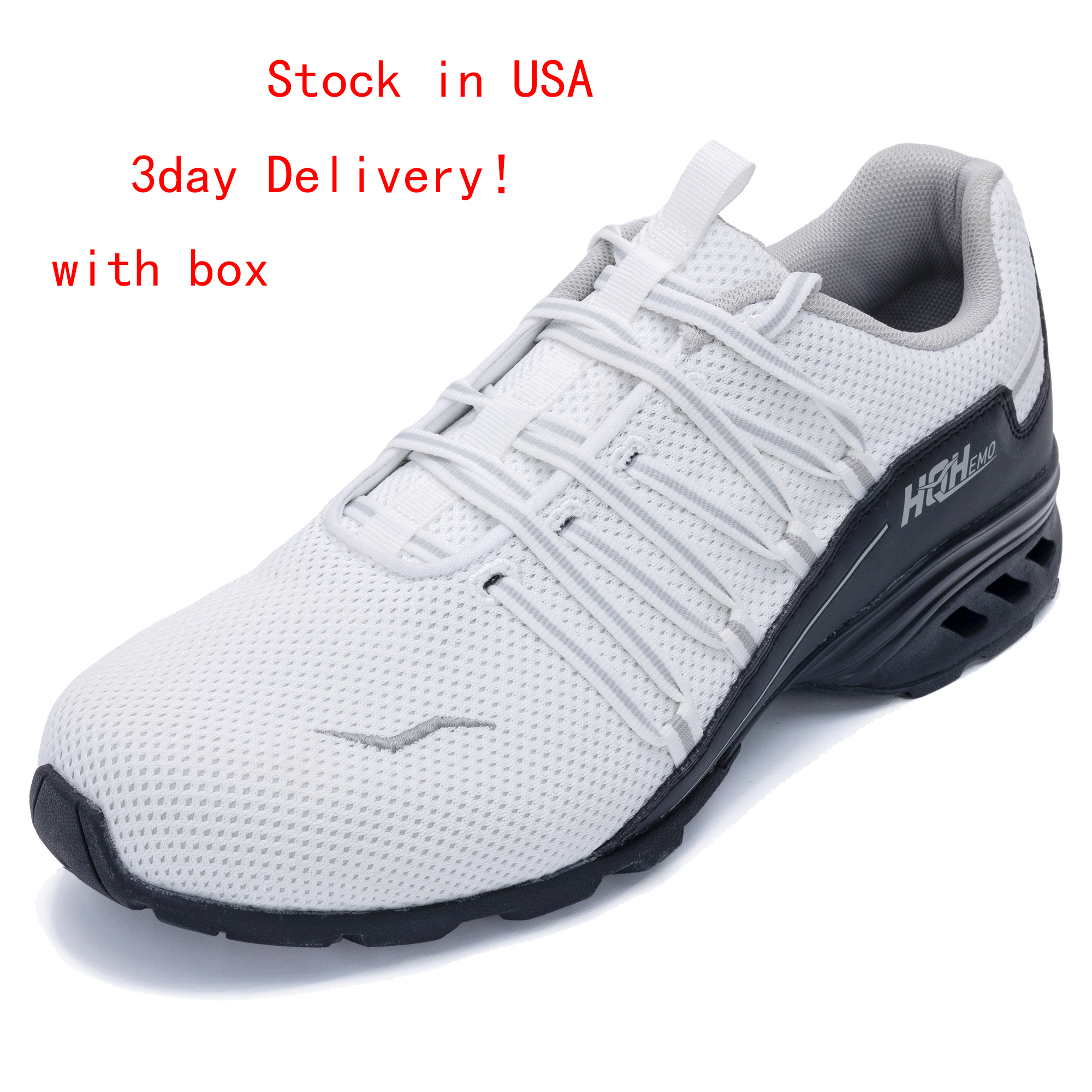 2025 Designer shoes Mens Running Shoes High quality Athletic Tennis Sneakers Breathable Lightweight Sport Gym Jogging Walking Fashion Shoe HQ0002 Free