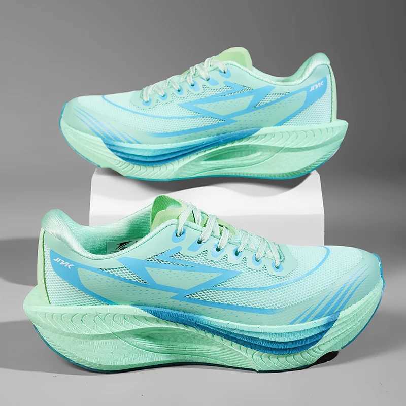New High-quty Carbon Plate Mens Running Shoes for Women Supercritical Cushioning Road Jogging Shoes Light Comfy SneakersC250331