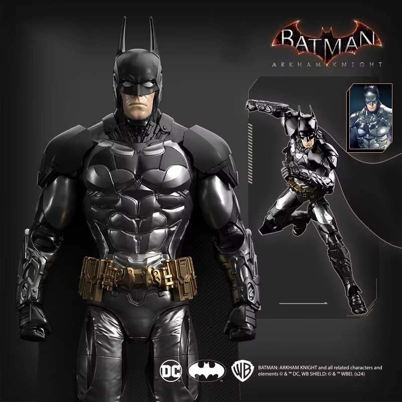 Blind Box Toy New F5 Batman Arkham Knight Deathstroke Action Figures Assembled Model 7style 10cm Action Figures Collection Hobby Model Ornaments Boys 