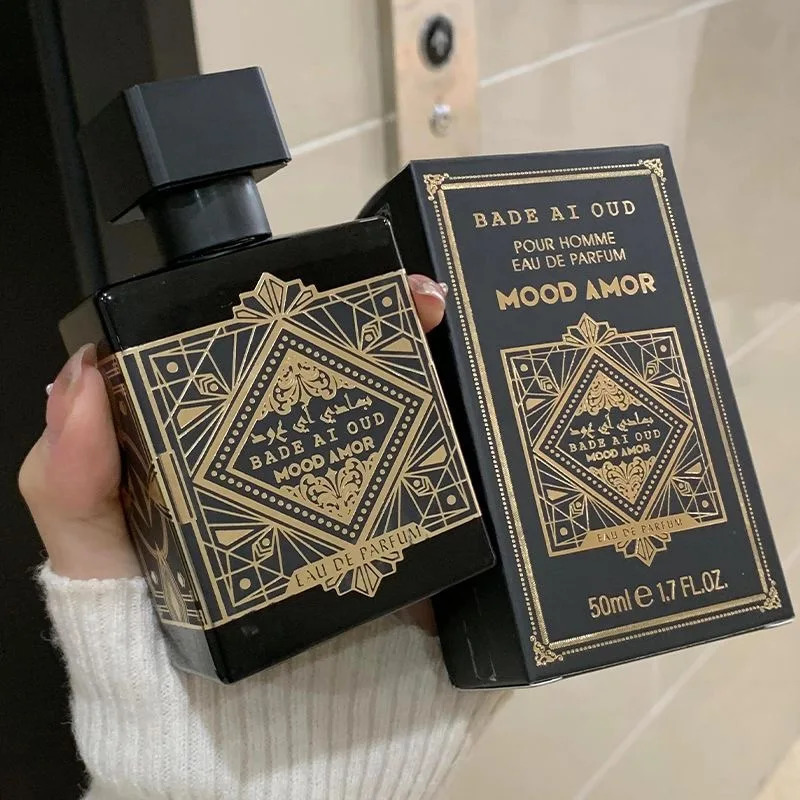 Arab Israeli Woody Fragrance 50ml Perfume Lasting Fragrance Dubai Unisex Body Deodorant Spray Bade AIOUD MOOD AMOR Eau De Parfum 250328