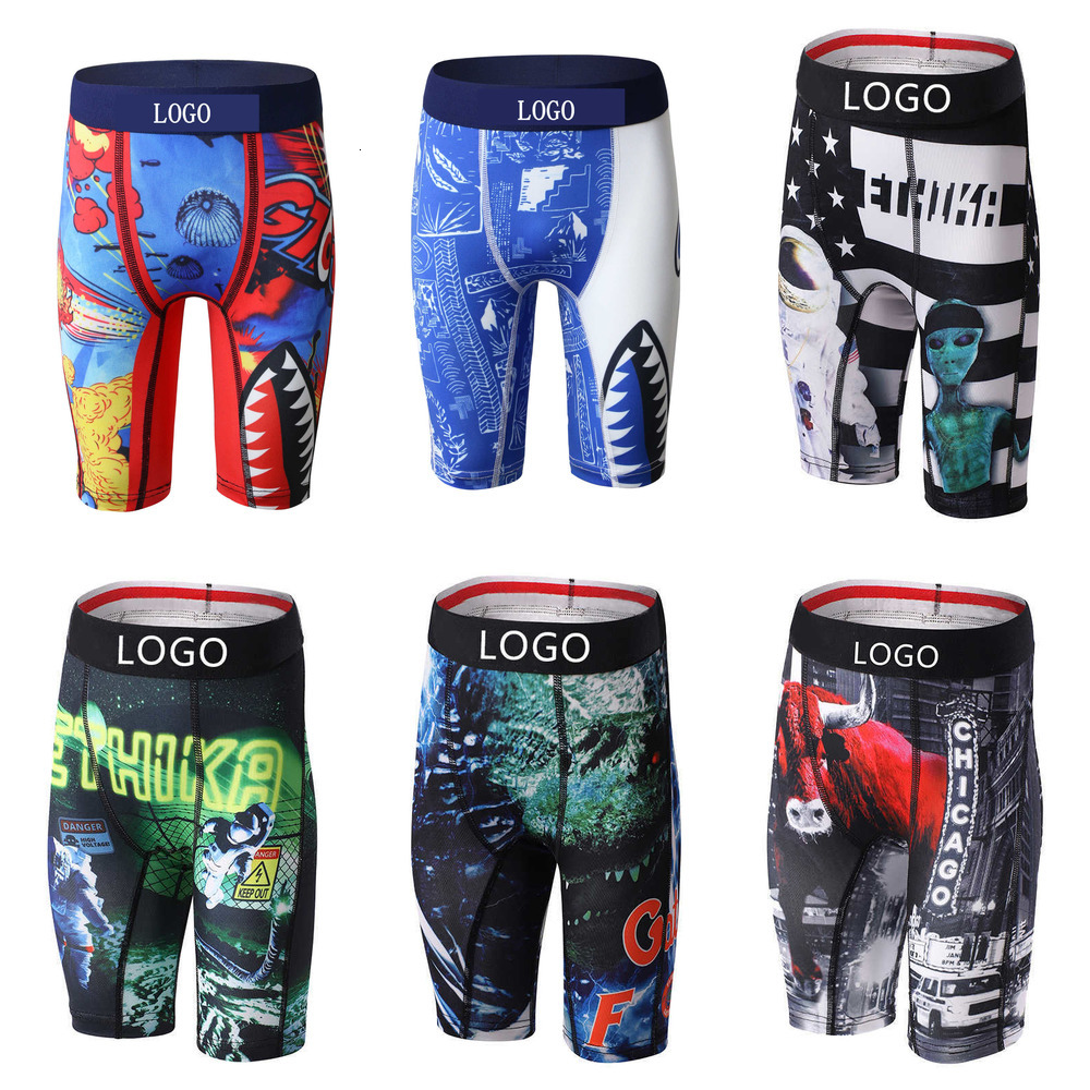 Kids Boys Underpants Beach Pant Designer Boxer Briefs Casual Short Pants With Bag Sport Breathable Branded Male Underwear