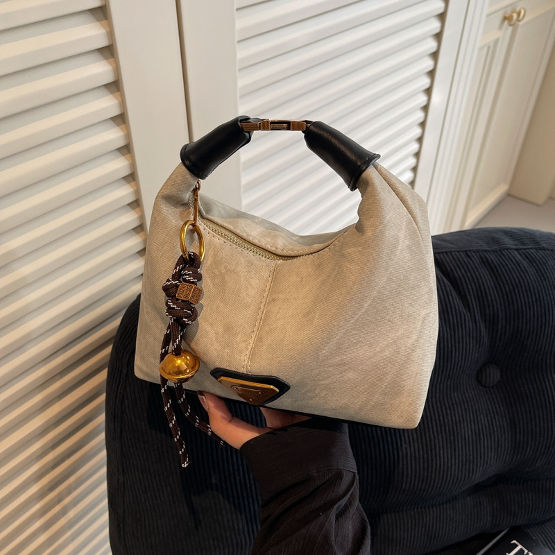 Designer bag free shipping 2025 new women's fashionable high-end texture large capacity hand-held shoulder crossbody bag