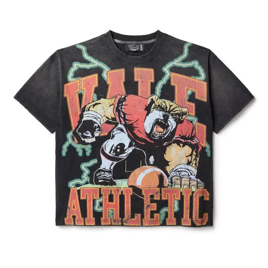 Men's T Shirts Vintage print washed to make old loose Y2K Harajuku Shirt Woman Tees Hip Hop Gothic Graphic Print Oversized Cotton Tshirt Punk Sho