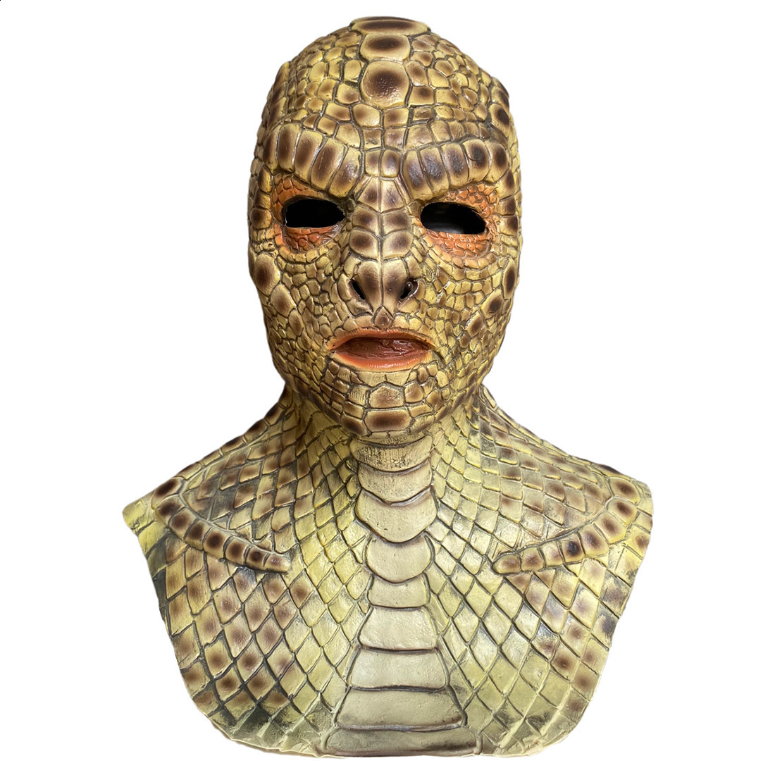 Party Masks Latex Viper Halloween Cosplay Mask Scary Snake Party Costume Masks Adult one size Props 220915