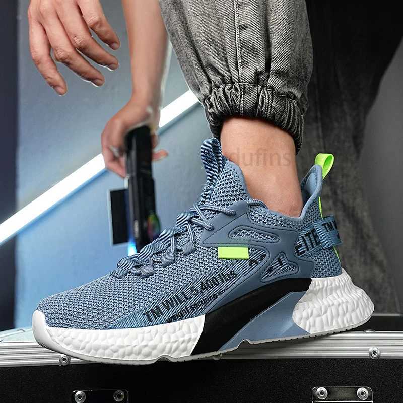 Mens new shoes sneakers light casual fashion running elastic leisure outdoor mesh summer sports tennis man walking 2025 size Z250411