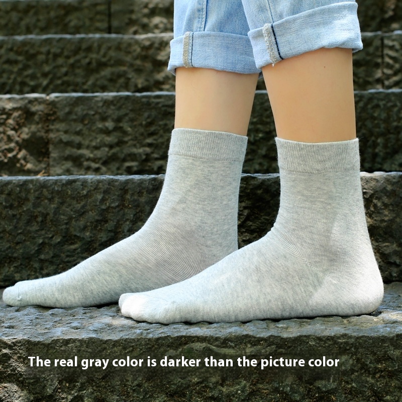 Casual business mid-calf socksCasual business model suitable for all kinds of business and leisure sports peopleMade of polyester A pack of 10 pairs w